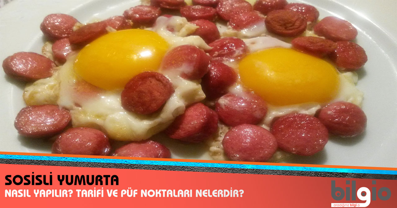 Kalp Sosisli Yumurta Kalp Sosisli Yumurta