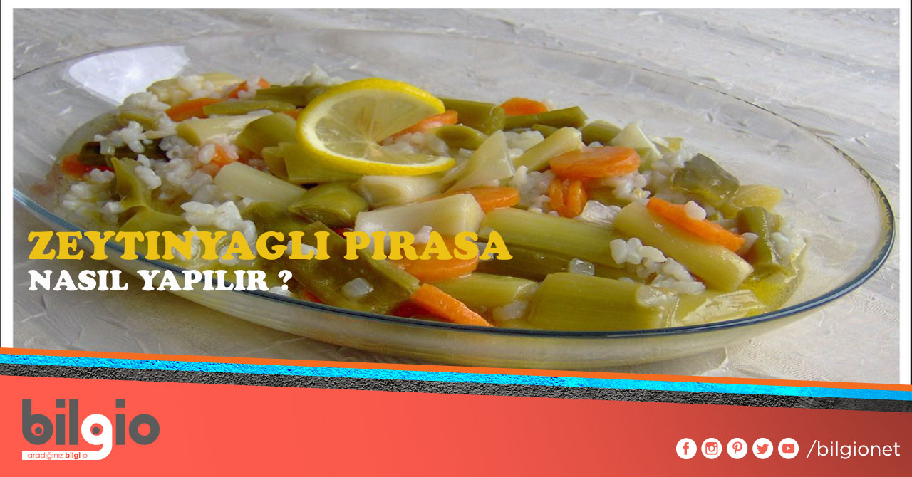 Zeytinyağlı Pırasa Zeytinyağlı Pırasa
