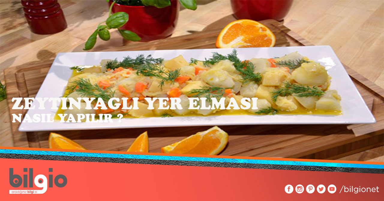 ZEYTİN YAĞLI YER ELMASI TARİFİ ZEYTİN YAĞLI YER ELMASI TARİFİ
