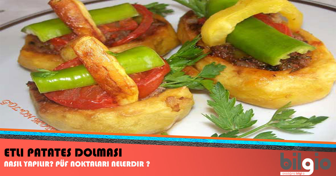 Patates Dolması Patates Dolması