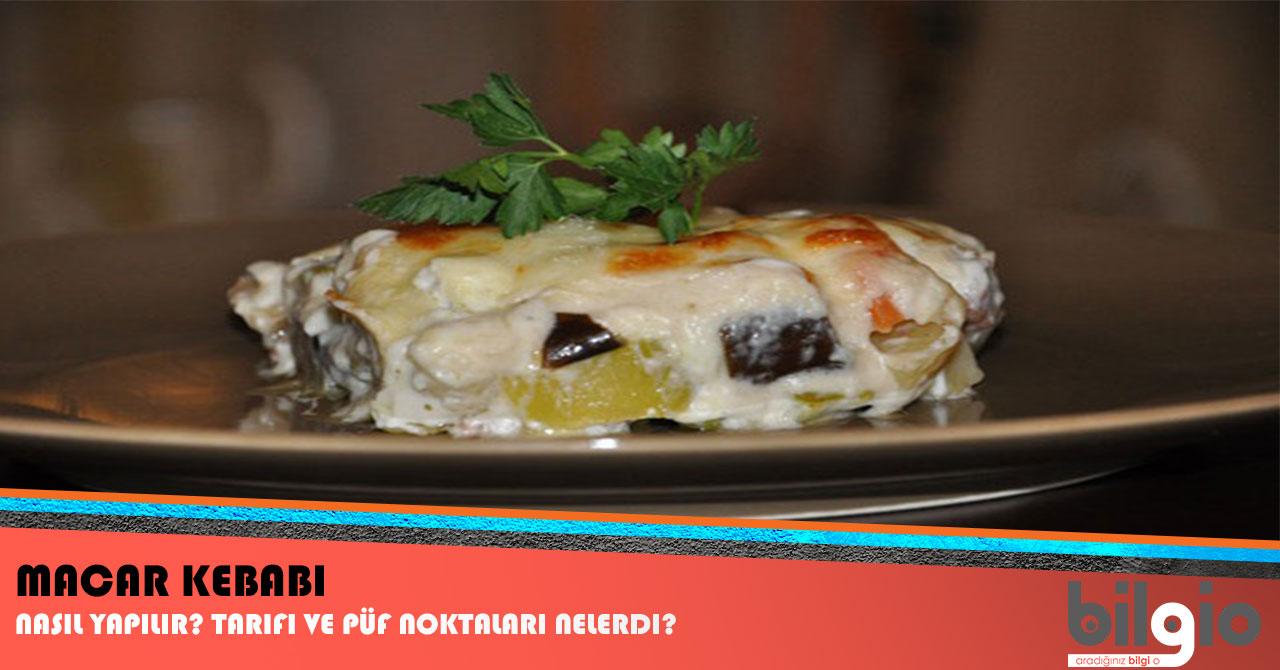 Macar kebabı tarifi Macar kebabı tarifi