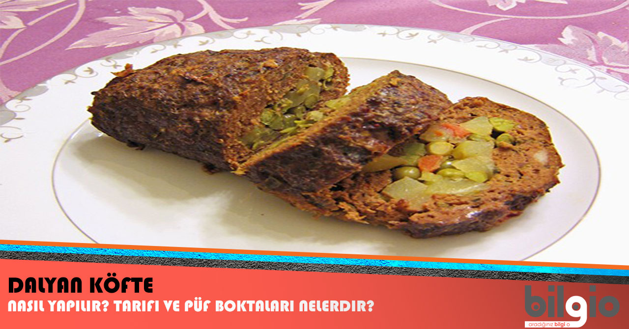 Kolay Dalyan Köfte Yapılışı Kolay Dalyan Köfte Yapılışı