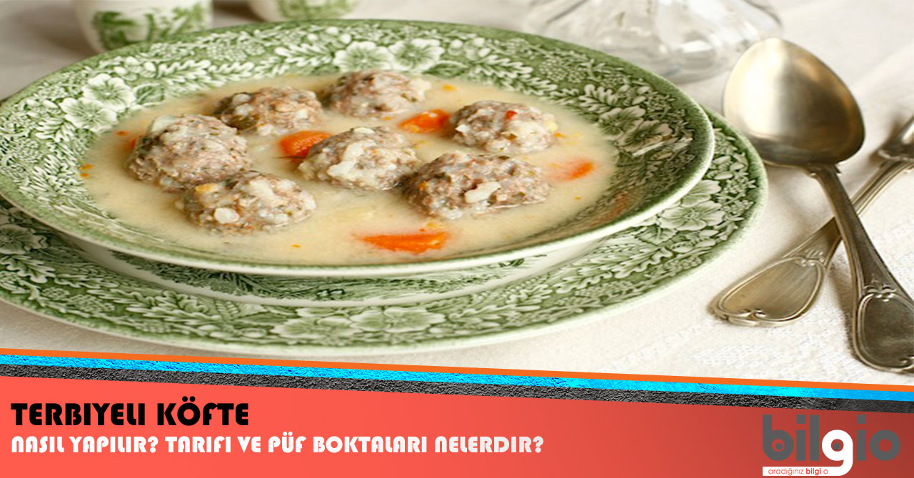 Terbiyeli Köfte Nasıl Yapılır ? Tarifi, Malzemeleri ve Püf Noktaları Nelerdir ?