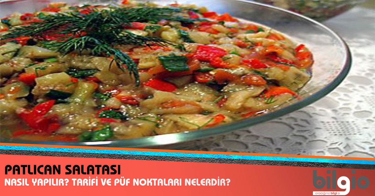 Patlıcan Salatası Tarifi Patlıcan Salatası Tarifi