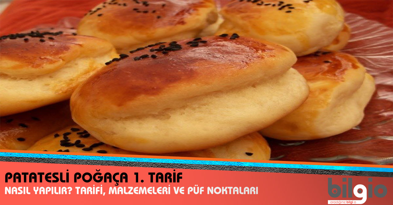 Patatesli Poğaça Tarifi Patatesli Poğaça Tarifi