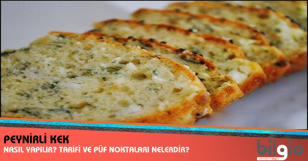 Peynirli Kek Peynirli Kek