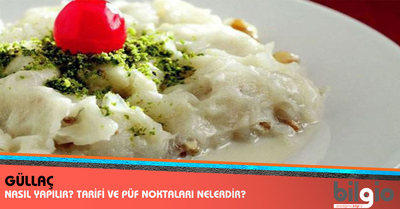 Güllaç Nasıl Yapılır Güllaç Nasıl Yapılır