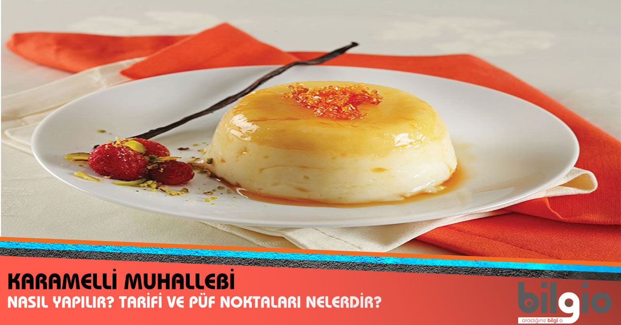 Karamelli Fındık Muhallebisi Tarifi Karamelli Fındık Muhallebisi Tarifi