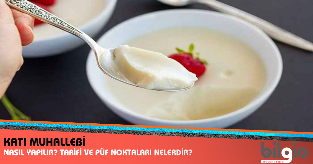 Katı Muhallebi Katı Muhallebi