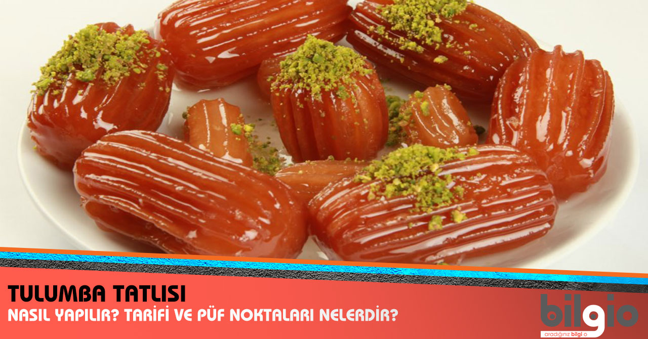 Tulumba Tatlısı Tulumba Tatlısı
