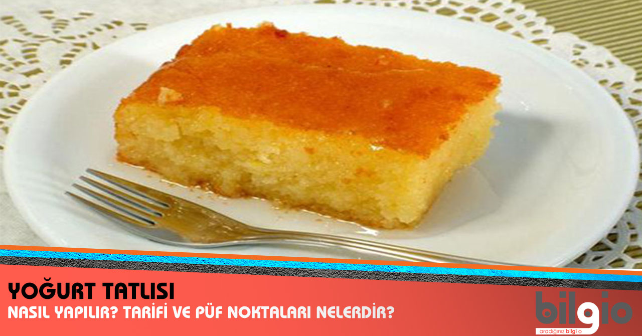 Yoğurt Tatlısı Yoğurt Tatlısı