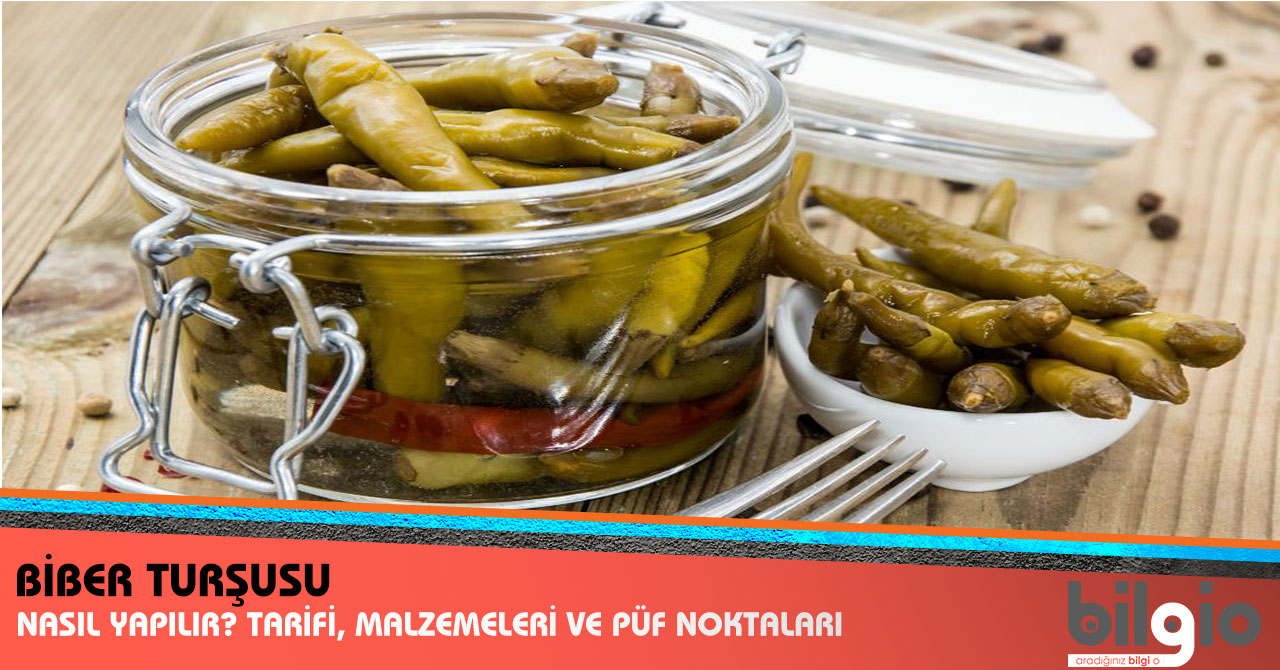 Turşu nasıl kurulur Püf noktaları nelerdir Turşu nasıl kurulur Püf noktaları nelerdir