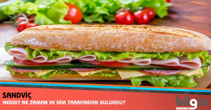 Sandviç Nedir ? Kelime Anlamı Nedir ? Ne Zaman, Nerede ve Kim