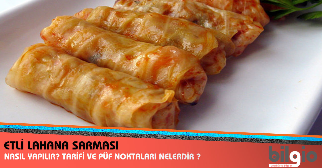 Etli Lahana Sarma Etli Lahana Sarma