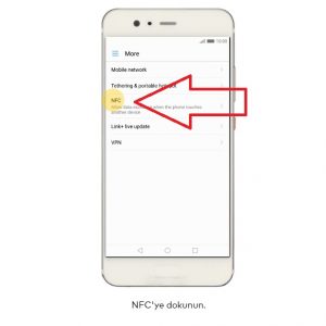 Huawei P10 NFC açma