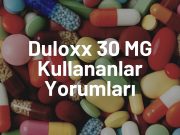 Duloxx 30 MG Kullananlar Yorumları