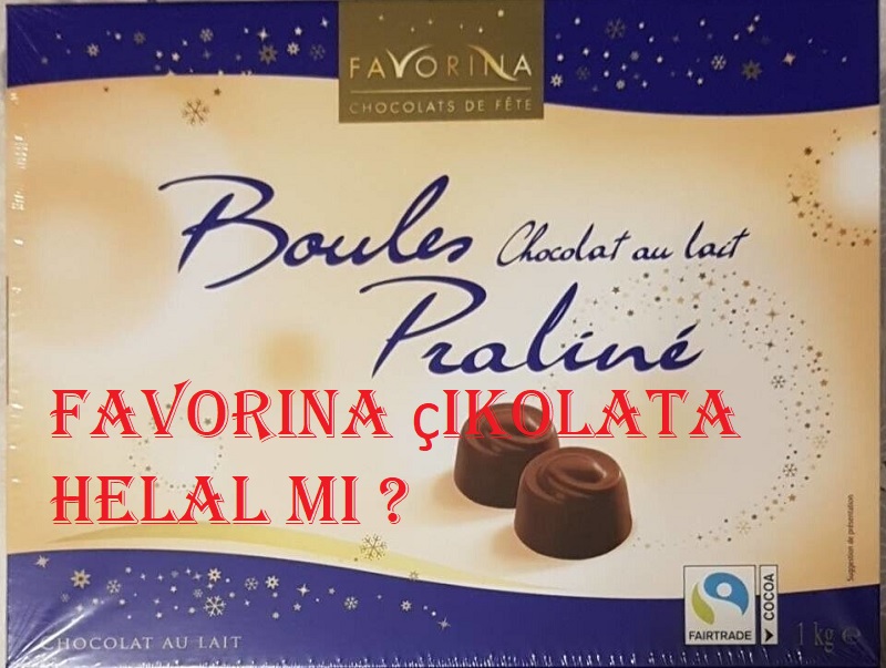 Favorina çikolata helal mi
