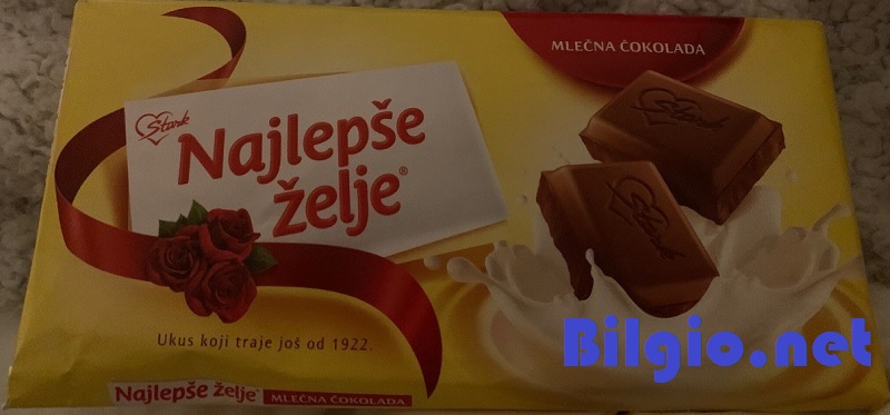 Najlepse zelje çikolata