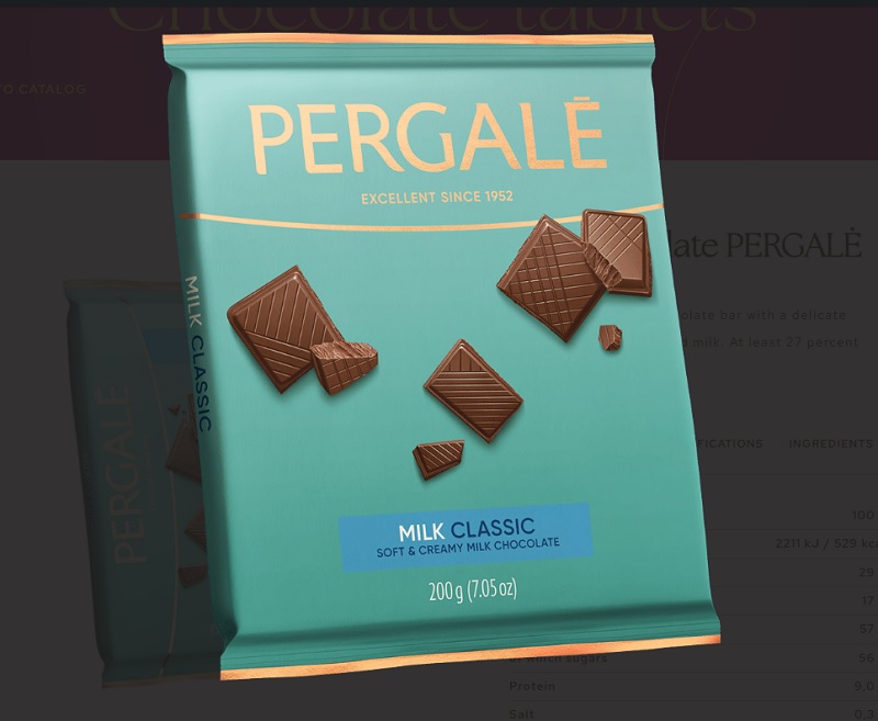 pergale çikolata