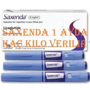 Saxenda 1 ayda kaç kilo verilir