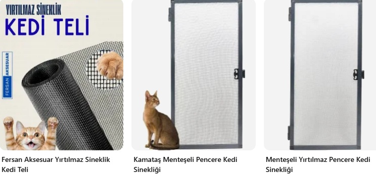 Türkiye’de satılan pet screen markaları