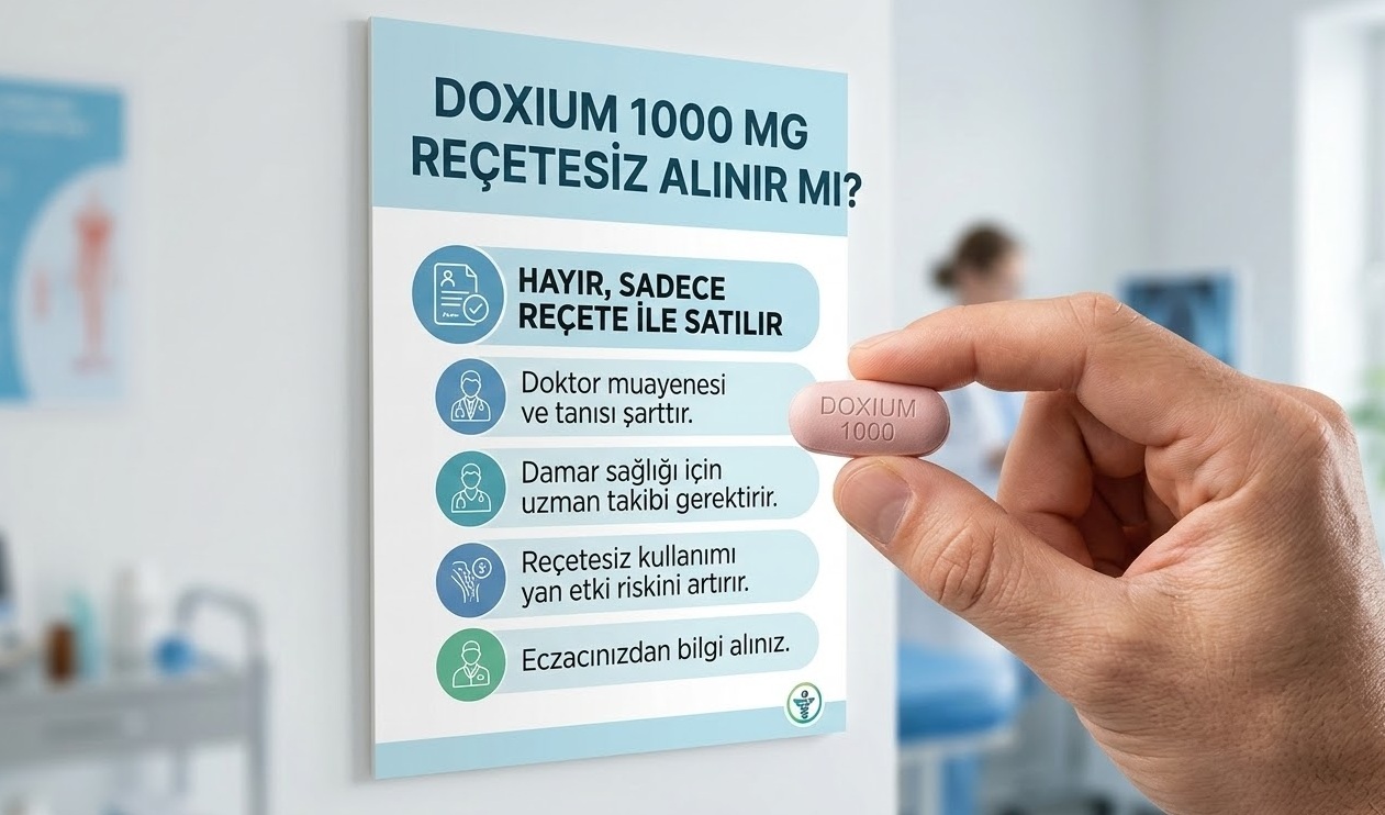 Doxium 1000 mg reçetesiz alınır mı