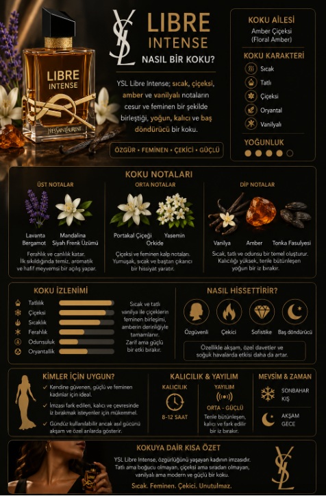 Ysl libre intense nasıl bir koku