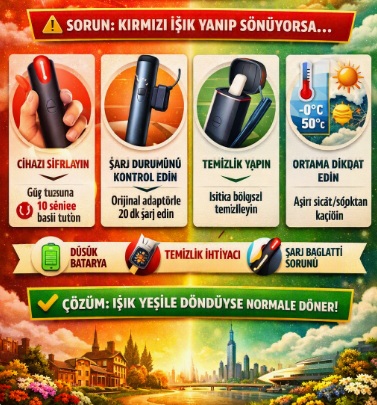 Iqos iluma şarj olmuyor ne yapmalıyım 1