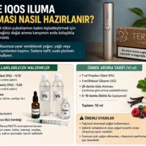 evde iqos aroması nasıl hazırlanır